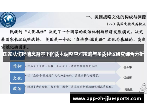 国家队伤停消息背景下的战术调整应对策略与备战建议研究综合分析
